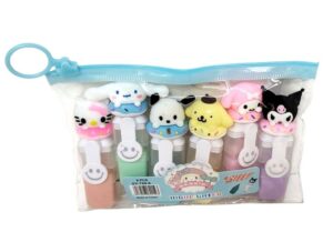 SET X6 RESALTADORES HELLO KITTY AND FRIENDS COD SY-709-6 - Imagen 4