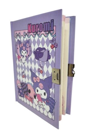 DIARIO INTIMO HELLO KITTY FRIENDS TAPA DURA VR2 36K-1414 KUROMI - Imagen 2