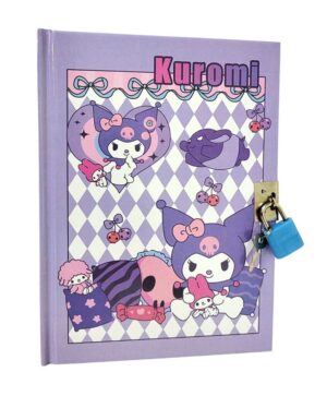 DIARIO INTIMO HELLO KITTY FRIENDS TAPA DURA VR2 36K-1414 KUROMI - Imagen 3