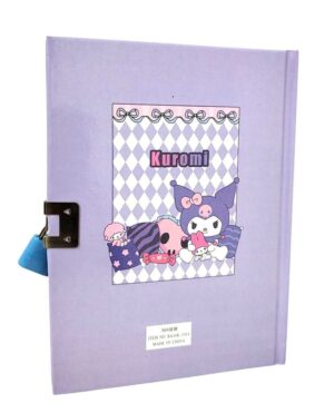 DIARIO INTIMO HELLO KITTY FRIENDS TAPA DURA VR2 36K-1414 KUROMI - Imagen 5