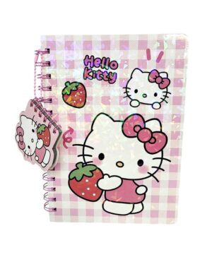 CUADERNO INFANTIL  80 HOJAS CON LLAVERO VR2 SC-88-1  HELLO KITTY