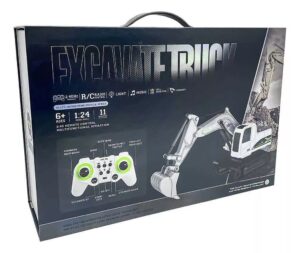 CAMION EXCAVADORA CON MOVIMIENTO R/C CARGA USB COD FT993 - Imagen 3