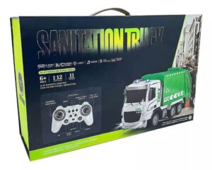 CAMION DE BASURA A R/C CON CARGA USB LUZ SONIDO COD FT995 - Imagen 5