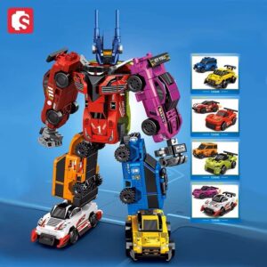 BLOQUES SEMBO BLOCK COOL TEAM CAR VR3 NA201901 MODELO 714342 - Imagen 4