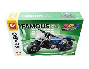 BLOQUES SEMBO BLOCK FAMOUS BK MOTO VR1 NA201902 MODELO 714536 - Imagen 4