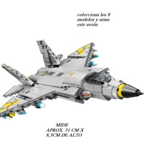 BLOQUES SEMBO BLOCK AVIONES DE GUERRA VR3 NA201942 MODELO 202235 - Imagen 2