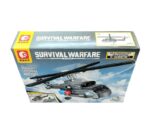 BLOQUES SEMBO VEHICULOS DE GUERRA VR3 NA201953 MI-8 TRANSPORT HELICOPTER