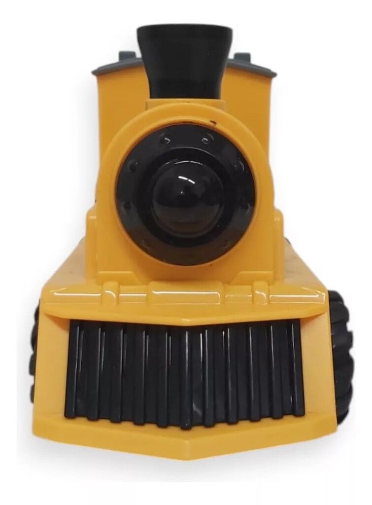 TREN LOCOMOTORA A PILAS LUCES Y SONIDO VR2 7842 TREN AMARILLO - Imagen 4