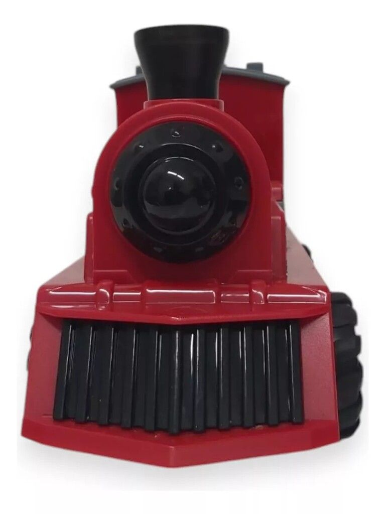 TREN LOCOMOTORA A PILAS LUCES Y SONIDO VR1 7842 TREN ROJO - Imagen 3