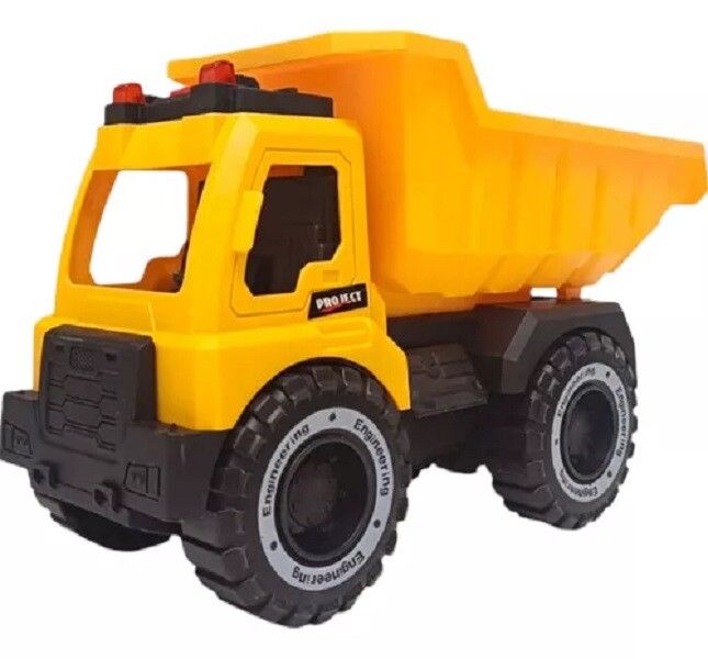 CAMION VOLCADOR CON SONIDO LUZ Y FRICCION COD 8037 - Imagen 2