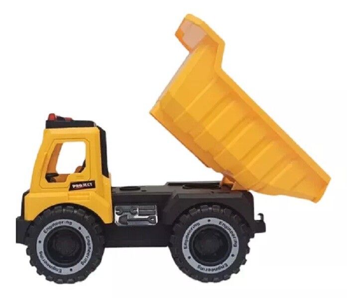 CAMION VOLCADOR CON SONIDO LUZ Y FRICCION COD 8037 - Imagen 3