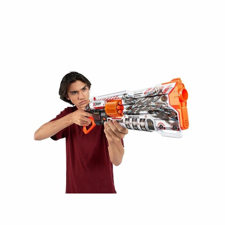PISTOLA X-SHOT LANZA DARDOS SKINS LOCK BLASTER COD 36606 - 7598 - Imagen 2