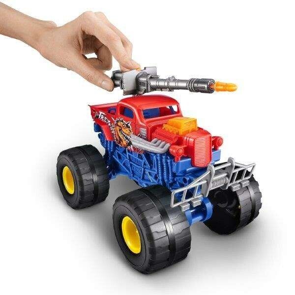 CAMIONETA LANZADOR MONSTER TRUCK WARS REK REX COD 6792D - Imagen 2