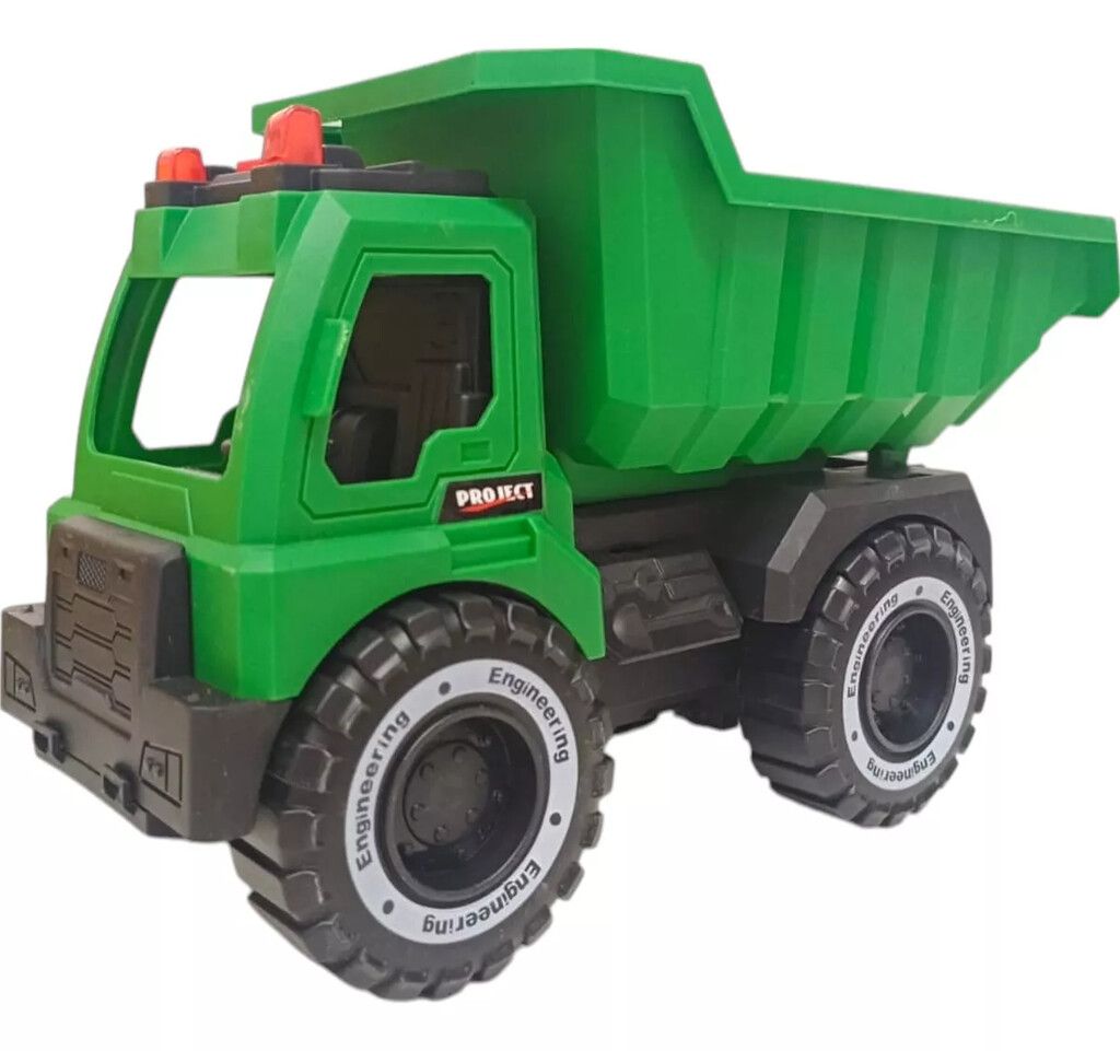 CAMION VOLCADOR CON SONIDO LUZ Y FRICCION COD 8037 - Imagen 6