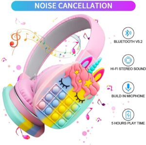 AURICULAR VINCHA WIRELESS UNICORNIO COD AH-806H - Imagen 4