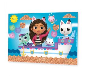 PUZZLE ROMPECABEZAS 48 PIEZAS CON LUPA LA CASA DE GABY COD UGD00978 - Imagen 2