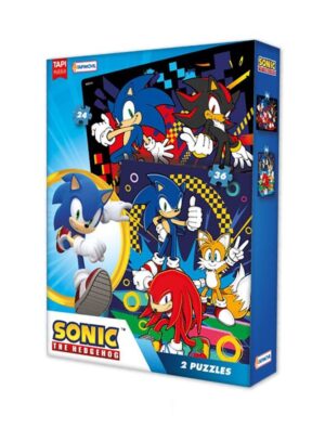 PUZZLE  ROMPECABEZAS 2 EN 1 SONIC COD SNC01237