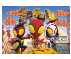 PUZZLE 48 PÍEZAS SPIDEY Y SUS AMIGOS CON LUPA COD VSP03327 - Imagen 2
