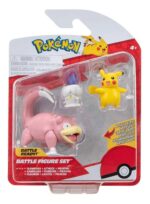 FIGURAS X3 POKEMON EN BLISTER SURTIDOS VR13 95155 SLOWPOKE - LITWICK - PIKACHU