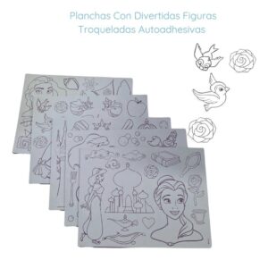 FOIL WOW DECORA TUS PERSONAJES PRINCESAS COD DJU00690 - Imagen 2
