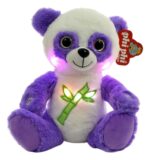 PELUCHE UNICORNIO CON LUZ Y SONIDO VR3 1634 BLANCO Y VIOLETA