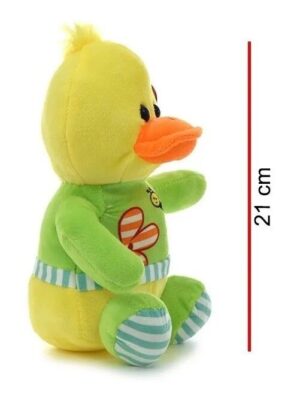 PELUCHE ANIMALITO COLORIDO CON REMERA  VR1 5400 PATITO - Imagen 2