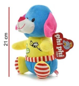 PELUCHE ANIMALITO COLORIDO CON REMERA  VR2 5400 PERRITO - Imagen 4