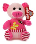 PELUCHE ANIMALITO COLORIDO CON REMERA VR5 5400 CERDITO