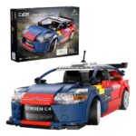 AUTO R/C  P/ ARMAR CADA CITROEN C4 WRC 2008 DUAL CONTROL COD C51078W