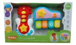 SET MUSICAL GUITARRA Y PIANO OK BABY VR2 OKBB0367 GUITARRA ROJA