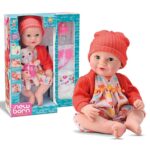 MUÑECA BEBOTE NEW BORN UNIQUE COLECCION NARANJA COD IKDIV123