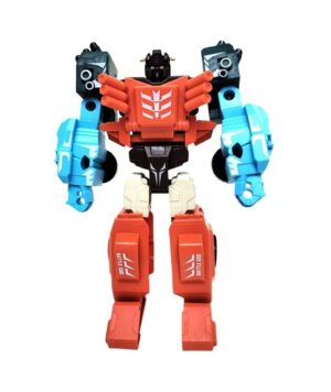 ROBOT TRANSFORMERS DUO CON ACCESORIOS VR3 55699 SET ROBOT NARANJA - Imagen 7