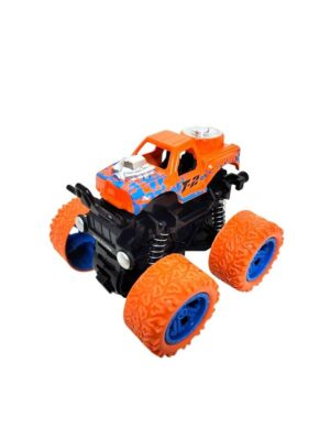CAMIONETA MONSTER CHICA PULLBACK  VR3 53806 CAMIONETA NARANJA - Imagen 3