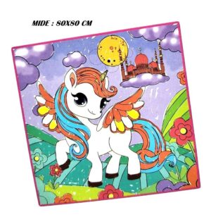 ALFOMBRA PARA PINTAR LAVAR Y VOLVER A PINTAR UNICORNIO COD 55921 - Imagen 6