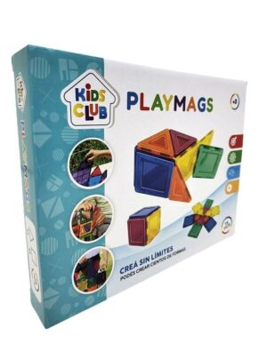 BLOQUES MAGNETICOS PARA ARMAR 14 PCS PLAYMAGS COD 55195