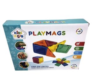 BLOQUES MAGNETICOS PARA ARMAR 14 PCS PLAYMAGS COD 55195 - Imagen 4
