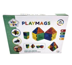 BLOQUES MAGNETICOS PLAYMAGS 20 PIEZAS COD 55200 - Imagen 2