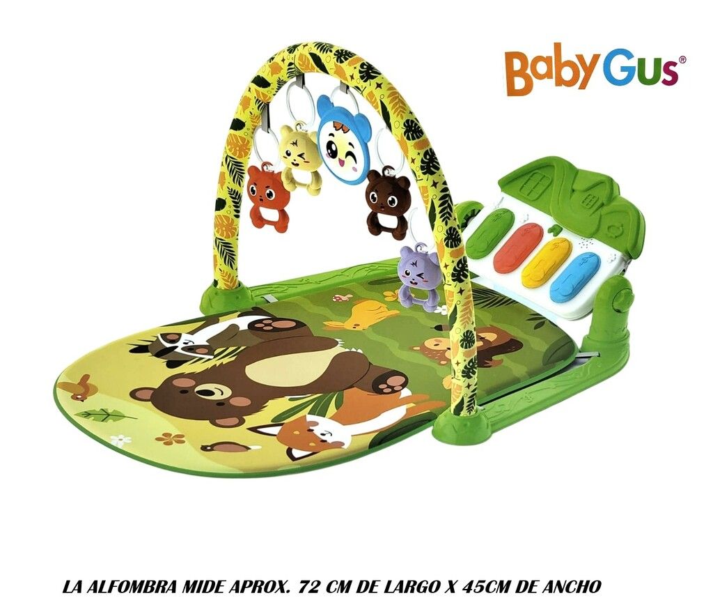 GIMNASIO PIANO MUSICAL ANIMALITOS BABY GUS COD 55060 - Imagen 5