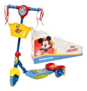 MONOPATIN INFANTIL MICKEY C/ LUZ Y SONIDO COD 12014 - Imagen 3