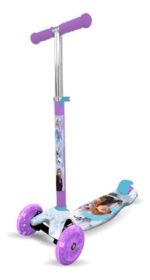 MONOPATIN FROZEN REFORZADO Y RUEDAS C/ LUCES VR1 12105 MANUBRIO VIOLETA