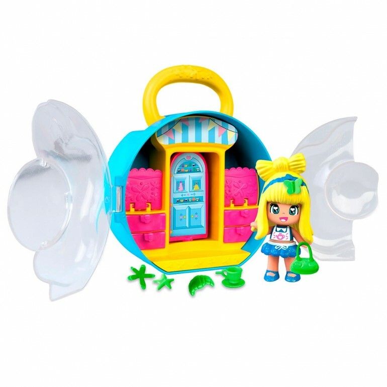 FIGURA PINYPON TALES VALIJITA CLOSET VR3 PNY82000 VALIJA CELESTE - Imagen 2