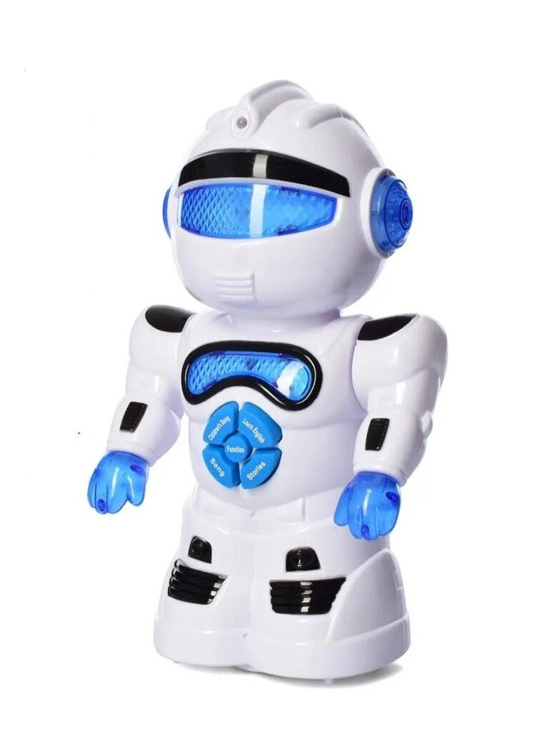 ROBOT MULTIFUNCION LUZ SONIDO GIRA 360 COD 55906 - Imagen 3