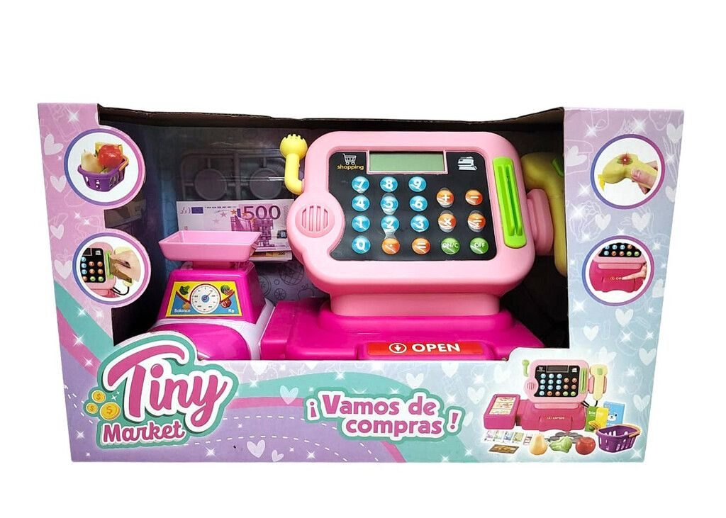 CAJA REGISTRADORA CON ACCESORIOS TINY COD 55680