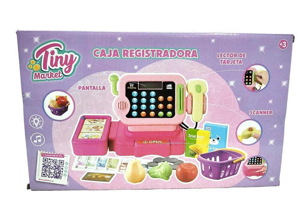 CAJA REGISTRADORA CON ACCESORIOS TINY COD 55680 - Imagen 6