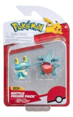 FIGURAS POKEMON EN BLISTER ORIGINAL VR29 95007 FROAKIE Y GIBLE