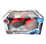 AUTO STUNT GIRA 360 RUEDAS CON LUZ GO SPEED A R/C VR1 55618 ROJO
