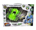 AUTO STUNT C/ LUZ USB GIRA 360 GO SPEED A R/C VR3 55620 VERDE CLARO