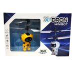ROBOT X-DRON HELICOPTERO MINIBOT A RADIO CONTROL VR2 55609 AMARILLO