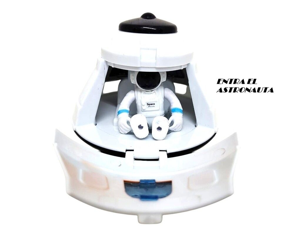 PLAYSET ESPACIAL NAVE CON ASTRONAUTA Y LUZ COD 55560 - Imagen 7