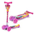 MONOPATIN PLEGABLE PRINCESAS VR2 12018 MANUBRIO ROSA